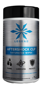LEGEND AS-SW-75      AFTERSHOCK CLP SATURATED WIPE