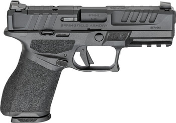 Springfield Armory EC9409BLCU Echelon  Compact Frame 9mm Luger 10+1 4" Black Melonite Steel Barrel & Optic Ready/Serrated Slide, Black Polymer Frame w/Picatinny Rail, Textured Grip, Ambidextrous      