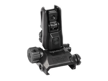 Magpul MAG527-BLK MBUS Pro LR Adjustable Sight Rear Black Adjustable for AR-15