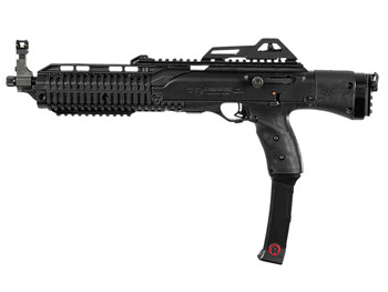 Hi-Point 995P 1095P 9mm Luger 10+1 13.25" Black Threaded Barrel, Black Powdercoat Polymer Receiver w/Picatinny Rail, No Brace, Rear Picatinny Rail, Black Plastic Grip