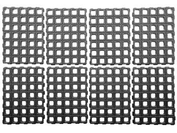 Magpul MAG1500-BLK DAKA Grid Organizer Black Polypropylene