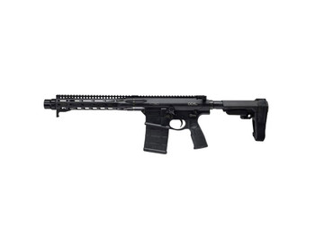 Daniel Defense 0208830157047 DD5 7.62x51mm NATO 12.50" Black Threaded Barrel, Black M-LOK Handguard, Black Polymer Grip