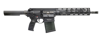 HK 81001053 MR762 A4 7.62x51mm 10+1 13" Threaded Barrel, M-LOK Handguard, Black Receiver w/Picatinny Rail, Black Pistol Tube, Black Ergonomic Grip                                                      