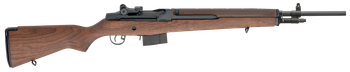 Springfield Armory MA9222NT M1A Loaded *NY Compliant 7.62x51mm NATO 10+1 22" Black Parkerized Medium National Match Barrel, Black Parkerized Steel Receiver, Walnut Fixed Stock                         