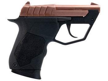 Taurus 1-22TUC13RG 22TUC Micro-Compact Frame 22 LR 9+1 2.50" Polished Rose Gold PVD Steel Tip-Up Barrel, Rose Gold PVD Serrated Stainless Steel Slide, Black Polymer Frame, Black Polymer Grip