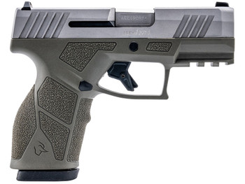 Taurus 1-GX2939O-10 GX2 9mm Luger 10+1 3.37" Matte Stainless Steel Barrel, Matte Serrated Stainless Steel Slide, OD Green Polymer Frame w/Picatinny Rail, Polymer Grip