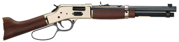 Henry H006GML Mare's Leg Side Gate 44 Mag/44 Special 5+1 12.90" Blued Octagon Barrel, Polished Hardened Brass Receiver, American Walnut Furniture                                                       