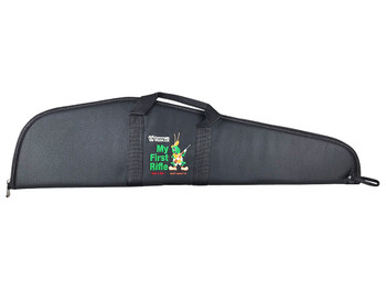 Crickett KSA035 Soft Rifle Case Black w/ White Logo Padded Zipper Closure 33" x 8