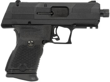 Hi-Point YC9YEET YC9  9mm Luger 10+1 4.12" Black Steel Threaded Barrel, Black w/Engraved "Yeet Cannon" YC9 Styled/Serrated Slide, Black Polymer Frame w/Picatinny Rail, Black Plastic Grips             