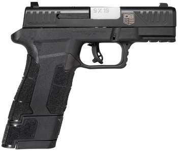 Diamondback DB0300P001 AM2  Sub-Compact Frame 9mm Luger 17+1, 3.50" Stainless Steel Barrel, Black Nitride Serrated Stainless Steel Slide, Black Polymer Frame w/Picatinny Rail & Polymer Grip           