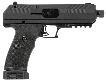 Hi-Point JHP45G2 JHP Gen2 45 ACP 9+1 4.50" Black Steel Threaded Barrel, Black Powder Coated Serrated Steel Slide, Black Polymer Frame w/Picatinny Rail, Black Polymer Grip                              