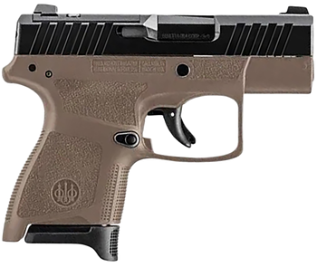 Beretta USA JAXN9258A1 APX A1 Carry Micro-Compact Frame 9mm Luger 8+1 3" Blued Steel Barrel, Black Serrated Steel Slide, Flat Dark Earth Polymer Frame, Polymer Grip                                    