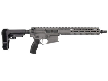 Cobalt Kinetics CKPROLITE556115CKG Pro Light 223 Rem/5.56 NATO 11.50" CK Green Picatinny Rail Aluminum Receiver, M-LOK Handguard, SB Tactical SBA3 Brace Black Polymer Stock, Black Polymer Grip