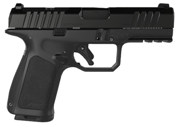 Rost Martin RM1CBLKOSP15 RM1C  9mm Luger 15+1 4" Black Match Grade Barrel, Black Tenifer Optic Ready/Serrated Steel Slide, Black Polymer Frame w/Picatinny Rail, Textured Grip, Ambidextrous            