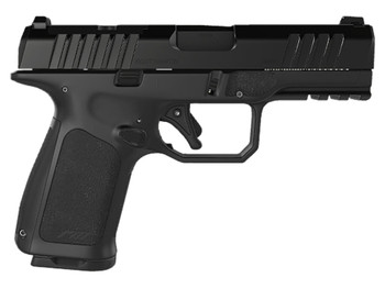 Rost Martin RM1CBLKOSP15 RM1C 9mm Luger 15+1 4" Black Match Grade Barrel, Black Tenifer Optic Ready/Serrated Steel Slide, Black Polymer Frame w/Picatinny Rail, Textured Grip, Ambidextrous