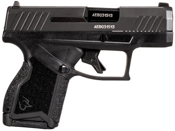 Taurus 1GX4M93GR GX4 Micro-Compact 9mm Luger 11+1/13+1 3.06" Black Steel Barrel/Gray Serrated Slide/ Gray Stainless Steel Frame/ Black Polymer w/Interchangeable Backstrap Grips Right Hand