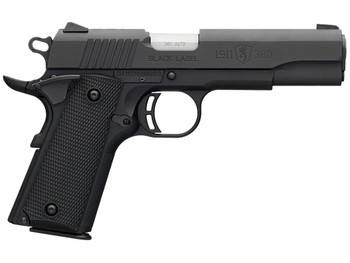 Browning 051904492 1911 Black Label Full Size Frame 380 ACP 8+1 4.25" Matte Stainless Steel Barrel, Serrated Steel Slide, Matte Black Polymer Frame w/Beavertail, Black Polymer Grip, Right Hand