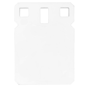 B/C 4" 3/8" STEEL TRGT SQUARE PLATE