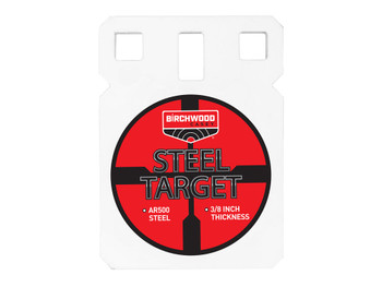 Birchwood Casey BC-SQR4-38 Centerfire Target 3/8" AR500 Steel 4" Square Gong