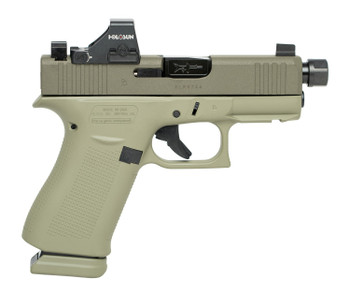 Glock UX4350204NR15ORNINO2G G43X 9mm Luger 15+1 3.41" Steel Serrated Slide Ambidextrous                                                                                                                 