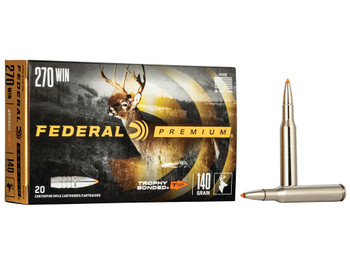 Federal P270TT3 Premium 270Win 140gr Trophy Bonded Tip 20 Per Box/10 Case