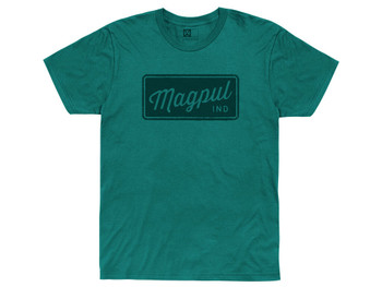 Magpul MAG1116-462 Rover Block Teal Cotton/Polyester Short Sleeve Large