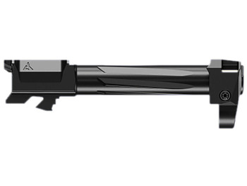 Radian Weapons R0872 Ramjet & Afterburner Combo Compatible w/Glock 17 Gen5, Gray PVD Stainless Steel