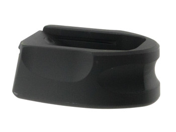 Samson 040603201 Magazine Extension made of 6061-T6 Aluminum with Hardcoat Anodized Black Finish for 9mm Luger S&W M&P Shield, M&P Shield M2.0 7 & 8 Round Mags (Adds 1rd)