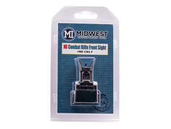 Midwest Industries MICRSF Combat Rifle Flip Front Sight Black for AR-15, M16, M4