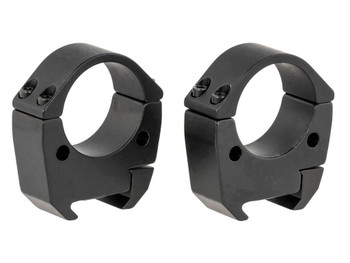 Talley TMS30H Modern Sporting Black Anodized Aluminum 30mm Tube High Picatinny Rail
