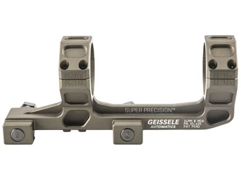Geissele Automatics AR15 Super Precision Scope Mount/Ring Combo Desert Dirt Color Anodized