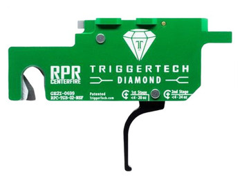TriggerTech RPRTGB02NSF Diamond Green Flat Straight Ambidextrous