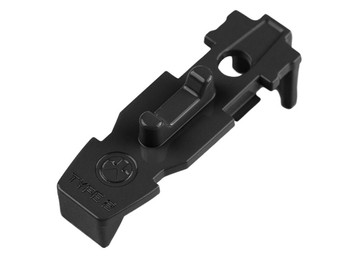 Magpul MAG804-BLK Tactile Lock-Plate Type 2 Made of Polymer w/ Black Finish & 1/8" Double Ridge for PMAG 10/20/30 AR/M4 GEN M3/AR 300 B GEN M3 Floor Plates/5 Per Pack