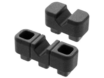 Magpul MAG1367-BLK DAKA Block Kit V-Block, Includes Double V-Block (2) & Triple V-Blocks (2), Black Polypropylene, Fits Magpul DAKA Cases/Organizer Systems