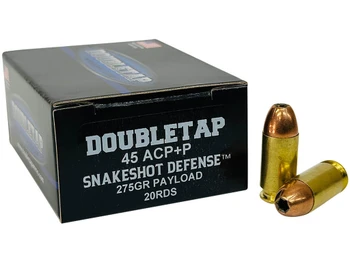DoubleTap Ammunition 45ASS20 Snake Shot 45ACP 20 Per Box/50 Case