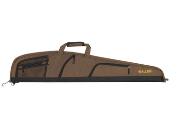 Allen 99546 Daytona Rifle Case Scoped Rifle Case 46" Mocha Brown Endura w/Black Trim, Accessory Pockets, Adjustable Sling & Easy Clean Lining