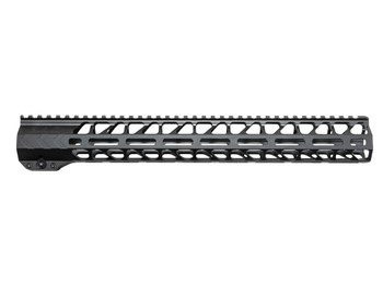 Battle Arms Development BADWH15MLOK Workhorse Handguard 15" M-LOK, Free-Floating Style Made of 6061-T6 Aluminum with Black Anodized Finish for AR-15