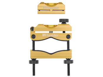 Wheeler 119050 Pro Reticle Leveling System Black/Yellow Aluminum Universal