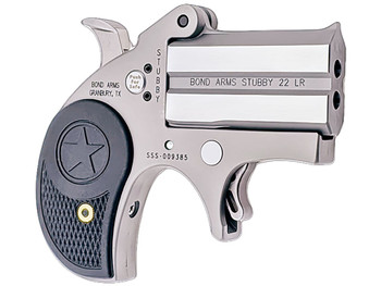Bond Arms BASTB Stubby Stinger RS 22 LR 2rd Shot 2.20" Steel Frame Black Textured Polymer Grips Right Hand
