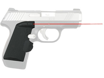 Crimson Trace 0185101 Lasergrips Fits Kimber EVO SP/TLE/Raptor, Red Laser Black Polymer