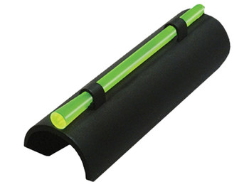 HiViz MPB MPB Plain Barrel Snap-On Front Sight Black | Green/Red Fiber Optic