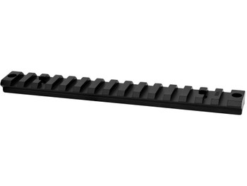 Warne V498M Vapor Picatinny Rail Black Anodized Aluminum Savage Axis/Axis II, 0 MOA
