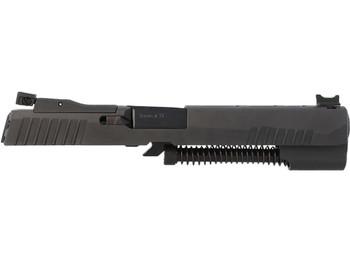 Sig Sauer 8901572 P320 Slide Assembly 9mm Luger Black Stainless Steel Optic Ready/Serrated Slide