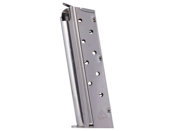 Mec-Gar MGCGOV9LN 1911 Government 9rd 9mm Luger, Nickel Carbon Steel