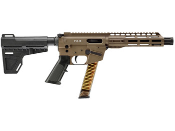 FREEDOM ORDNANCE FX9P8-FDE FX9P 9mm Luger 31+1 8" Flat Dark Earth