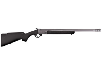 Traditions CR471130T Outfitter G3 Full Size 45-70 Gov 1rd 22" Stainless Cerakote Fluted Threaded Barrel, Drilled & Tapped Steel Receiver, Fixed Black Synthetic Stock, Right Hand