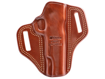 Galco CM213 Combat Master Open Top Pancake Tan Leather Belt Loop Fits 1911 Left Hand