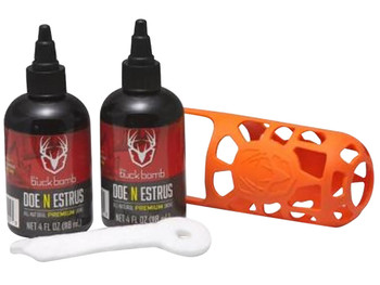 The Buck Bomb HSBB200068 Buck Bomb Rut Kit 4oz Liquid