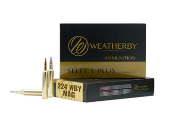 Weatherby M22437HCB 224WthbyMag 37gr Hammer Custom 20 Per Box/10 Case