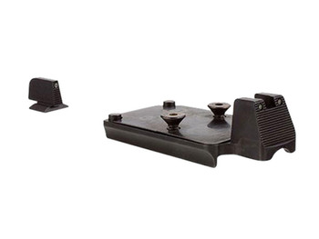 Trijicon 600757 Bright & Tough Night Sights Green/Tritium Black Outline Front Sight-Green Tritium Black Outline Rear Sight RMR/SRO 1911/2011
